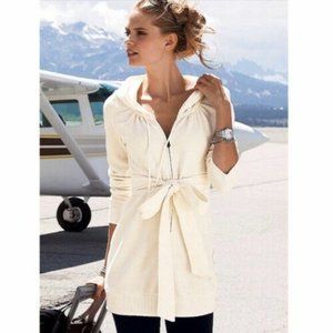 Victoria Secret Plush & Lush Hooded Fleece Jacket